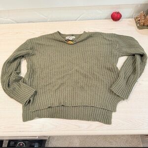 Olive Green Women's Sweater